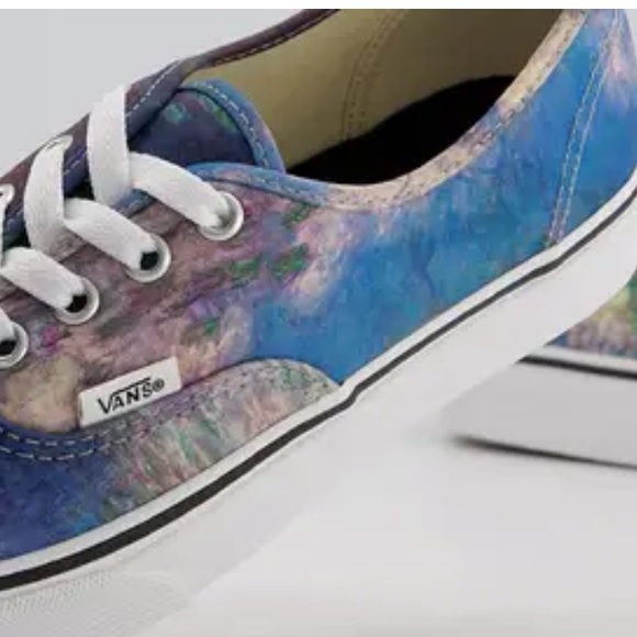 VANS WMNS MOMA X AUTHENTIC 'CLAUDE MONET WATER LILY Sneakers - Picture 13 of 16